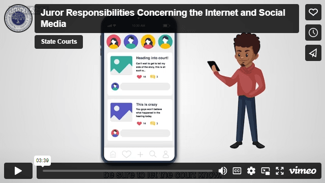 Juror Responsibilities - Social Media