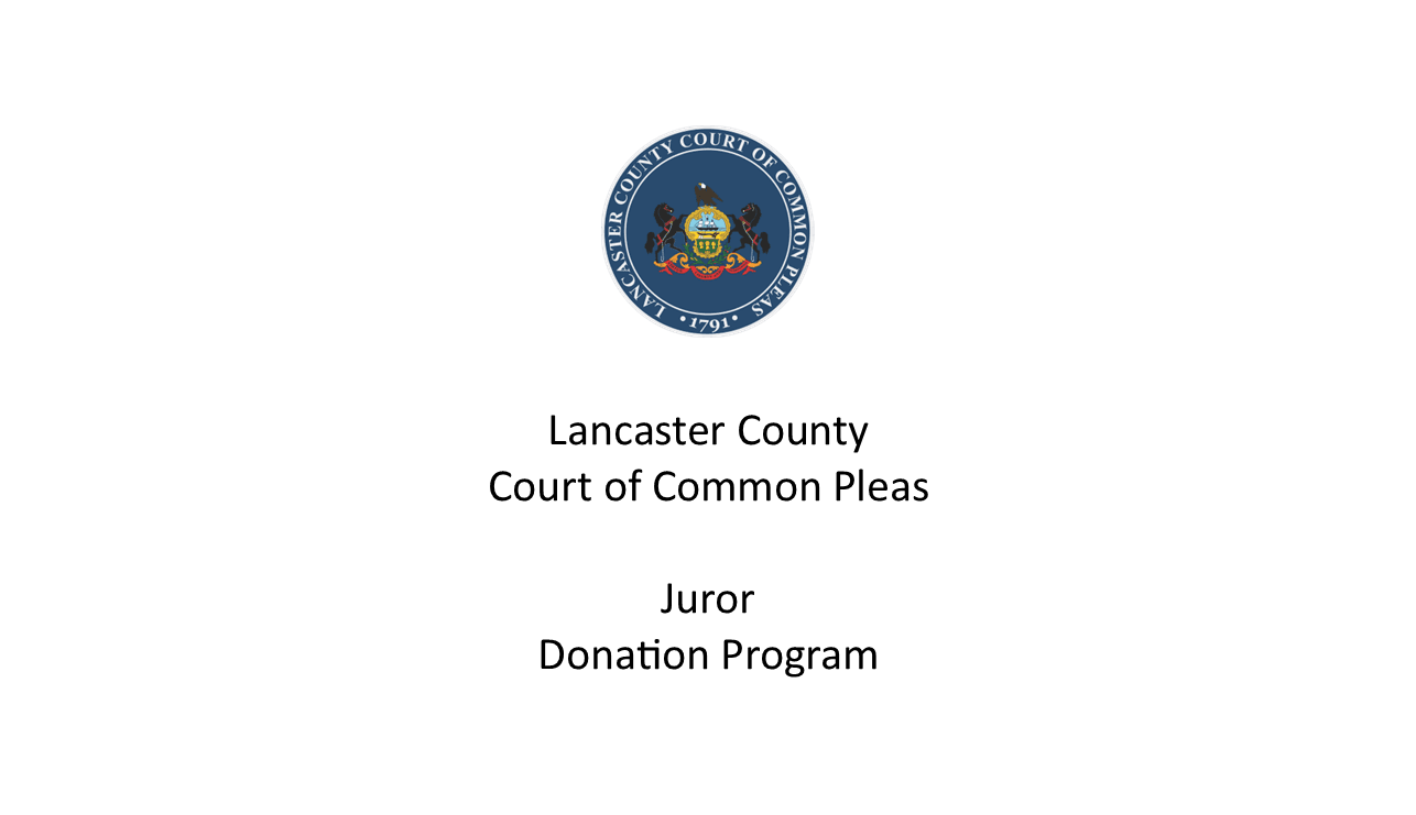Juror Donation Pic